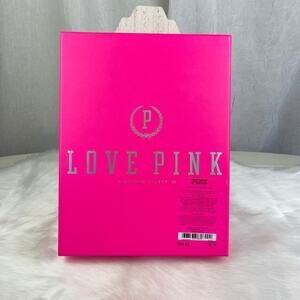 Victoria’s Secret PINK Gift Display Decor Storage Box Silver Holographic Logo